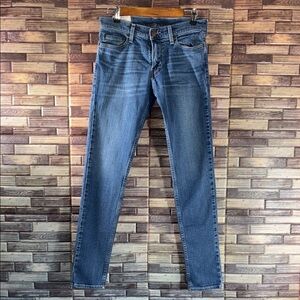 EUC Hollister Men's Super Skinny Blue Jeans Size 30x32